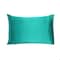 Homeroots 20 x 40 in. Teal Dreamy Silky Satin King Size Pillowcases 387853 - alternate 5